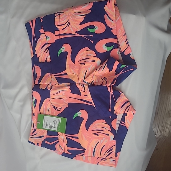 Lilly Pulitzer Pants - Lilly Pulitzer,Hot Pink Flamingo 's shorts. Size 00 Brand new with tag.